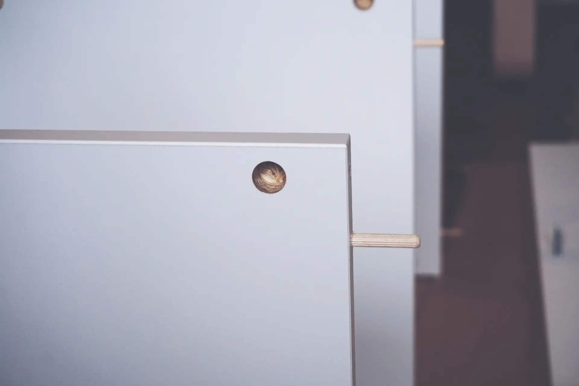 Detailed timber mortise joint and precision craft in Kensington